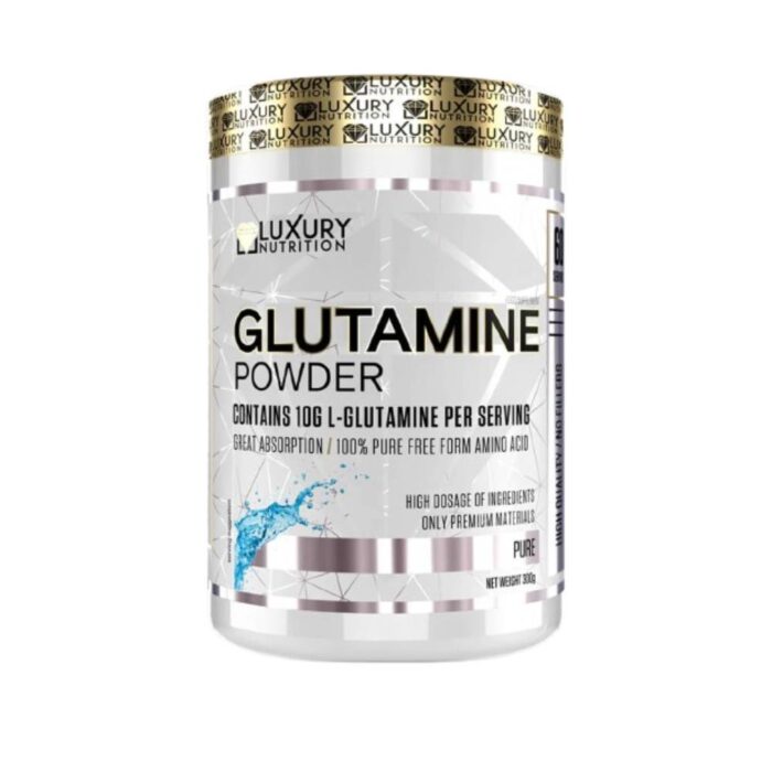 Glutamine : luxury nutrition | 300g (unflavoured)