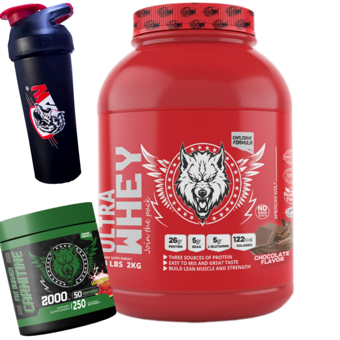 Ultras whey 2kg + L-carnitine 250g