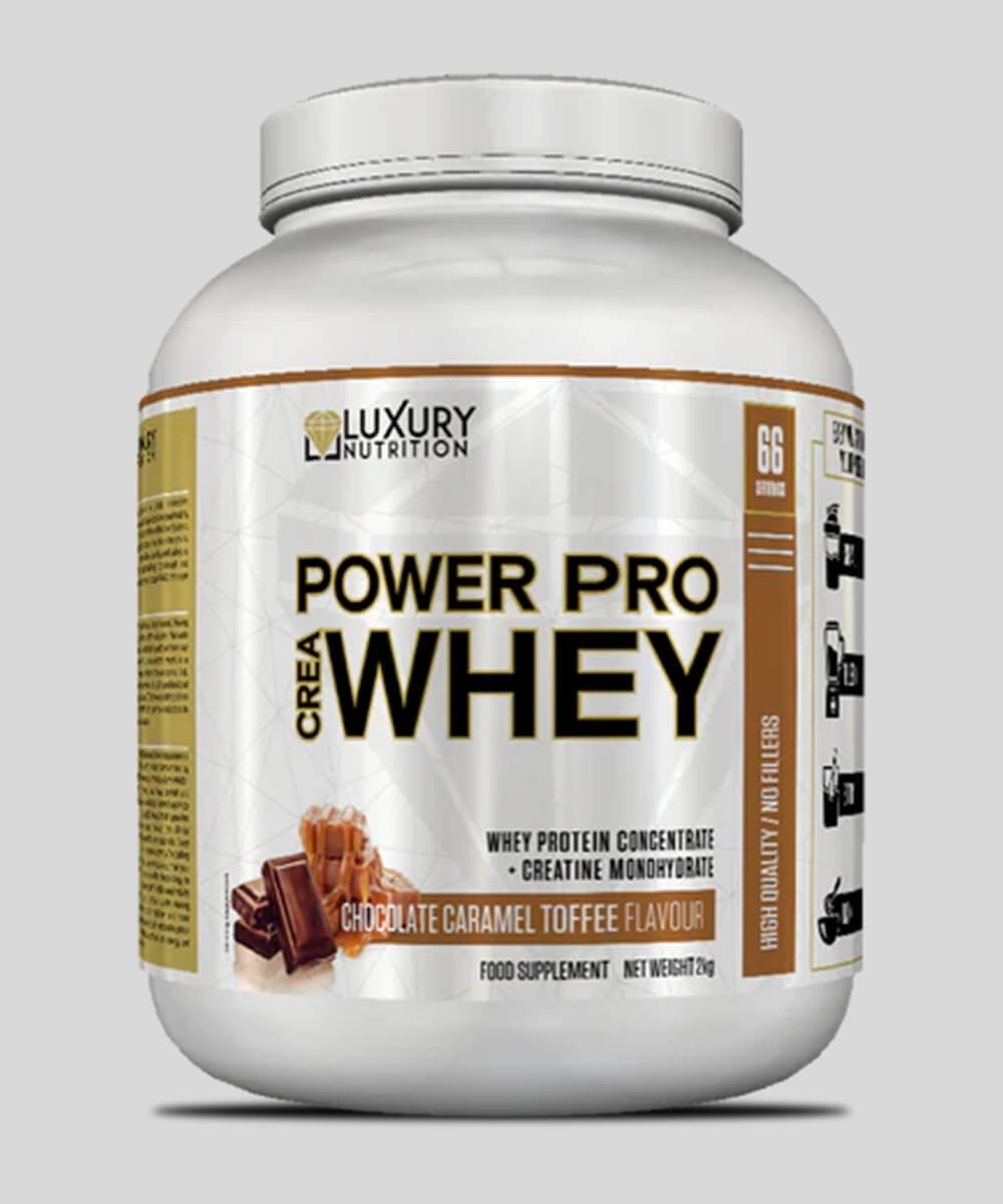 Power pro crea whey 2kg | luxury nutrition