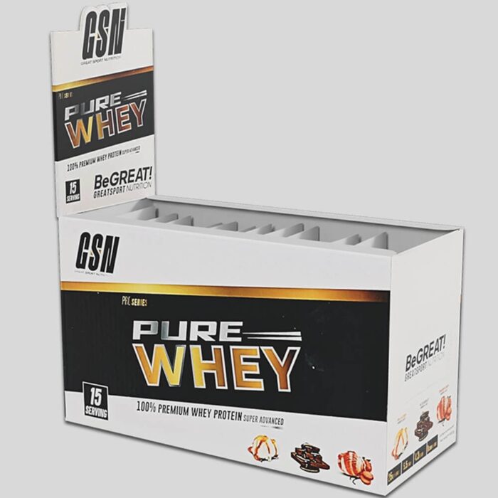MONODOSE PURE WHEY – GSN | 15 SACHETS