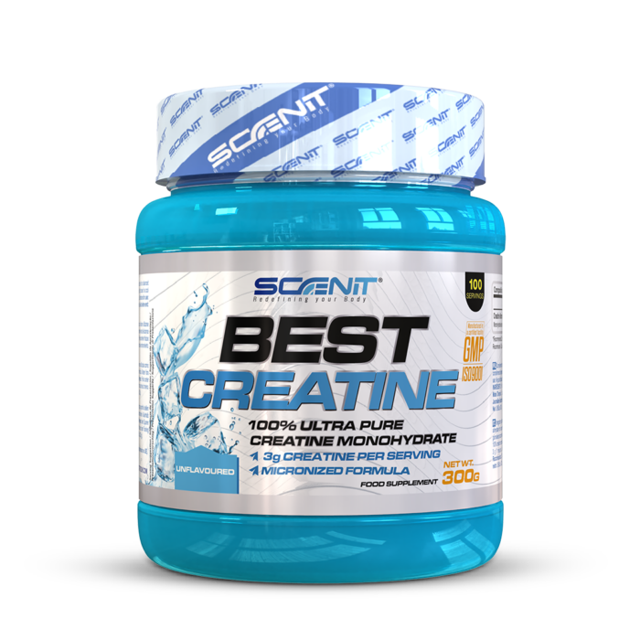 Best Creatine (300g) - 100% Micronized Creatine Monohydrate