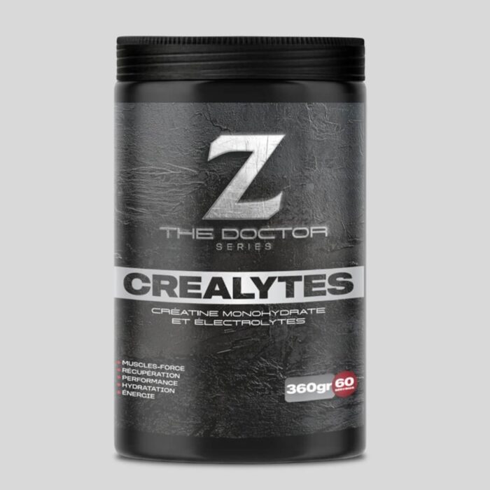 CREALYTES – Créatine & Électrolytes | Performance & Hydratation | 360 g