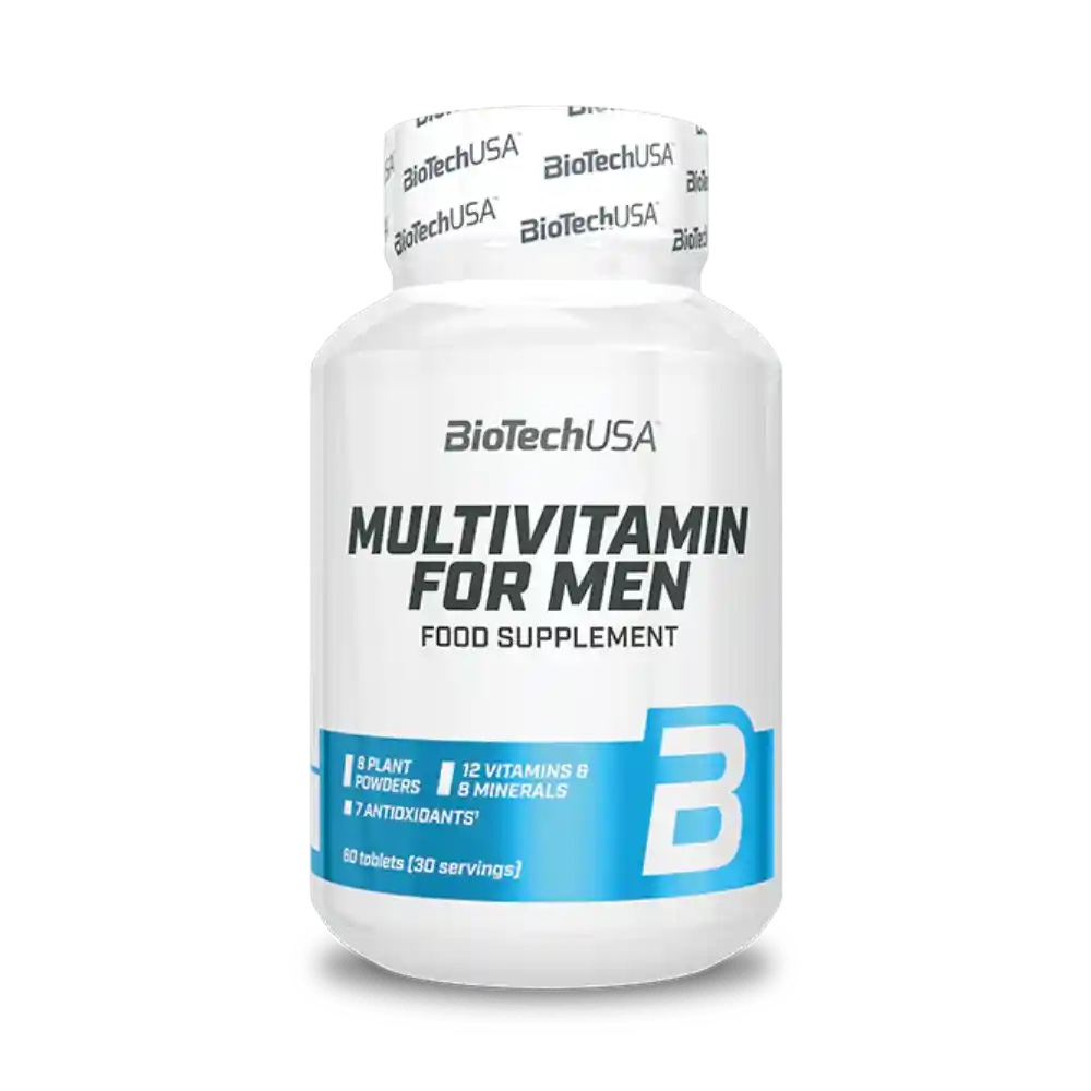 MULTIVITAMIN FOR MEN BIOTECH USA – 60 TABLETS