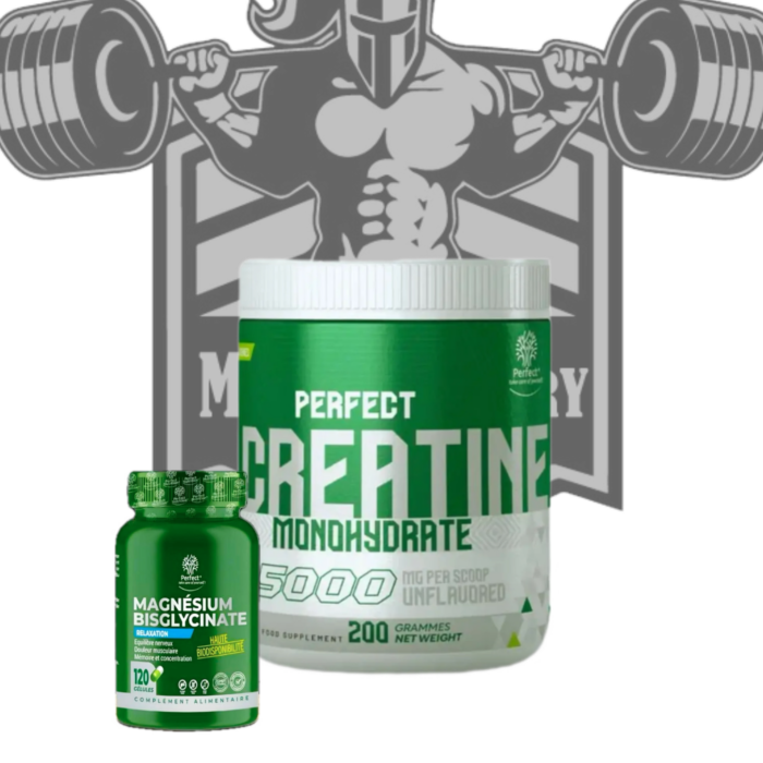 Combo Créatine + Magnésium Bisglycinate – Perfect Nutrition