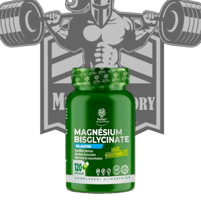 Magnésium Bisglycinate – 120 Capsules | Perfect Nutrition