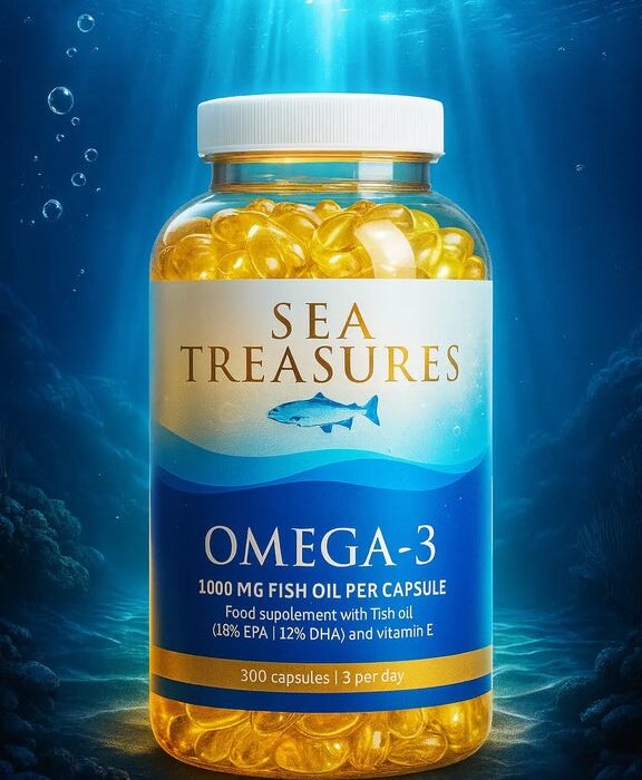 omega 3 - 300 Capsules - 1000 Mg