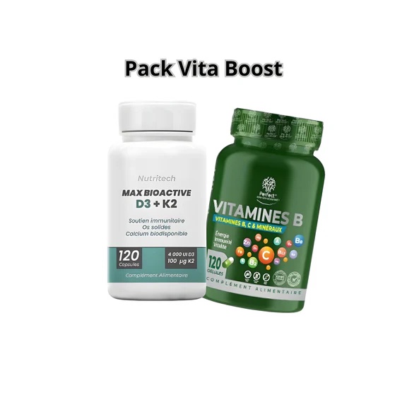 Vitamine B D3 K2 240 Capsules