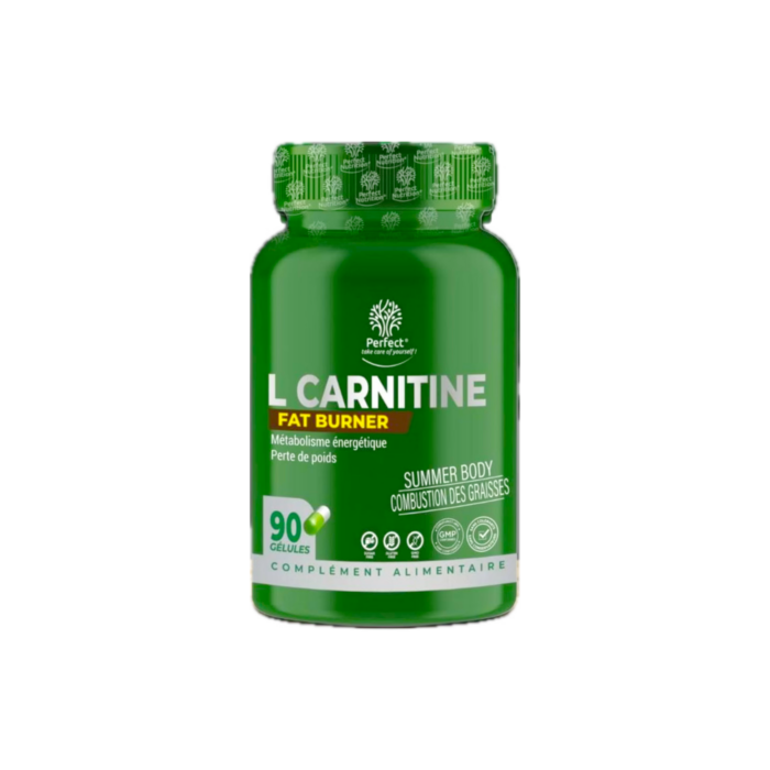 L-Carnitine 90 Gélules Perfect Nutrition – Minceur & Énergie Tunisie
